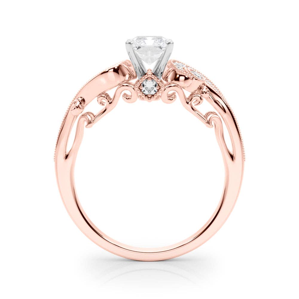 Vintage Inspired Princess Radiant Ring