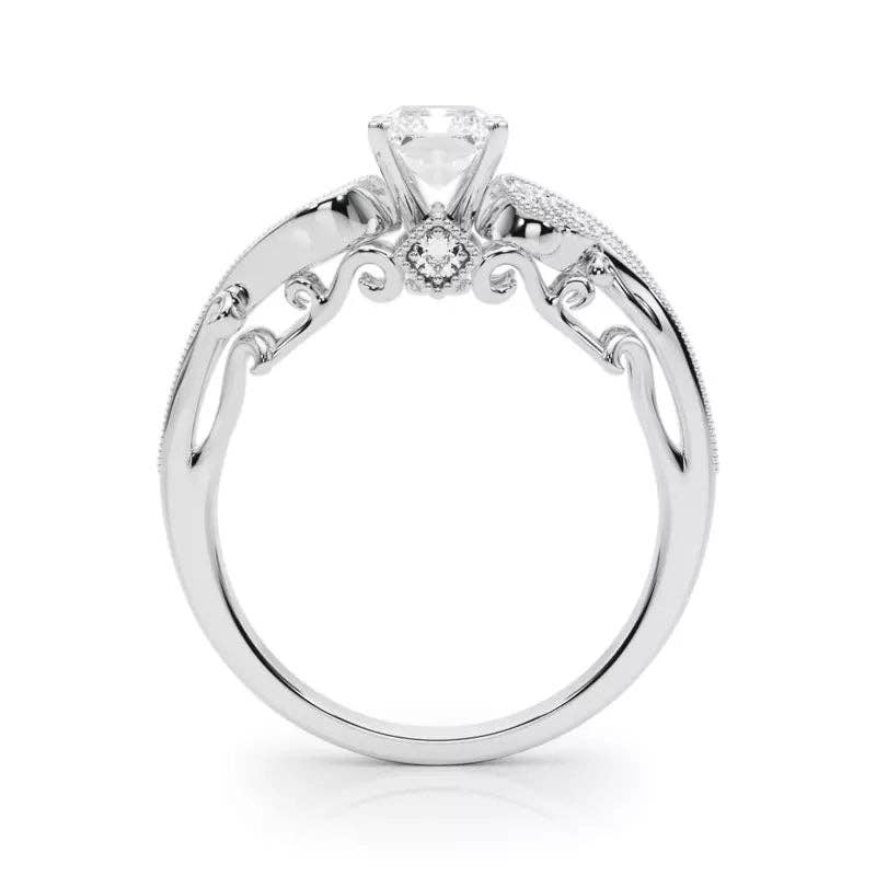 Vintage Inspired Princess Radiant Ring